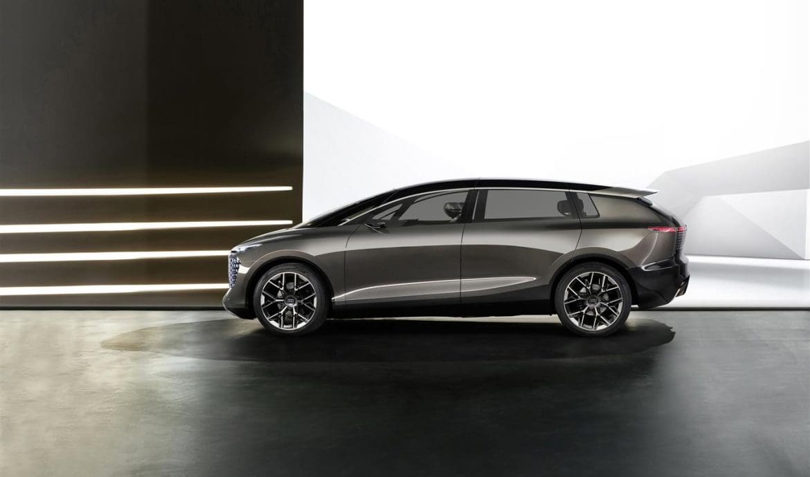 Audi urbansphere concept profilo