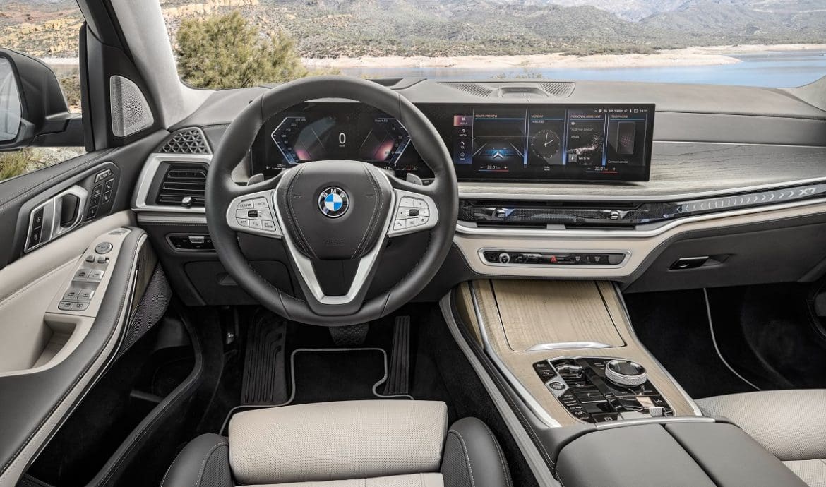 BMW X7 interni