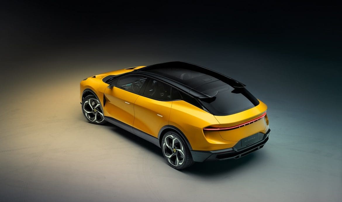 Lotus Eletre vista alta