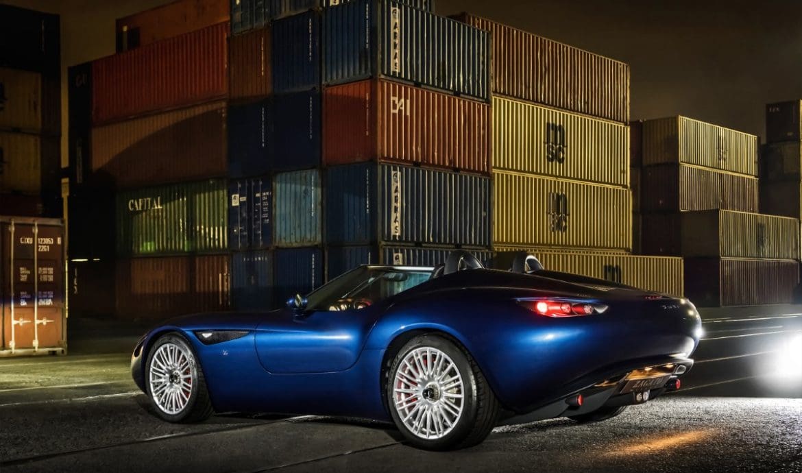 Mostro Barchetta Zagato profilo anteriore