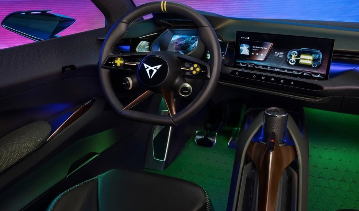 Cupra Urban Rebel dettaglio interni