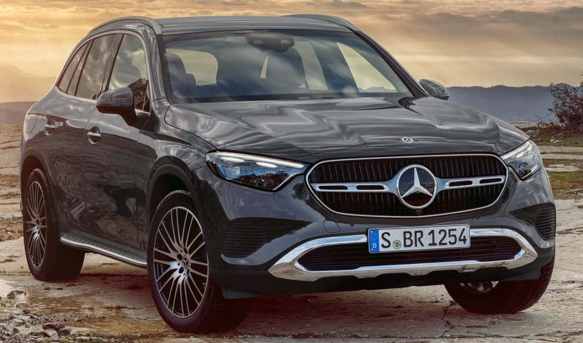 nuova Mercedes GLC profilo anteriore