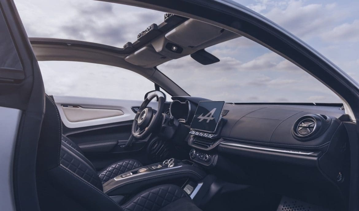 Alpine A 110 E-Ternite materiali innovativi