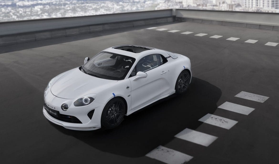 Alpine A110 E-Ternite è elettrica