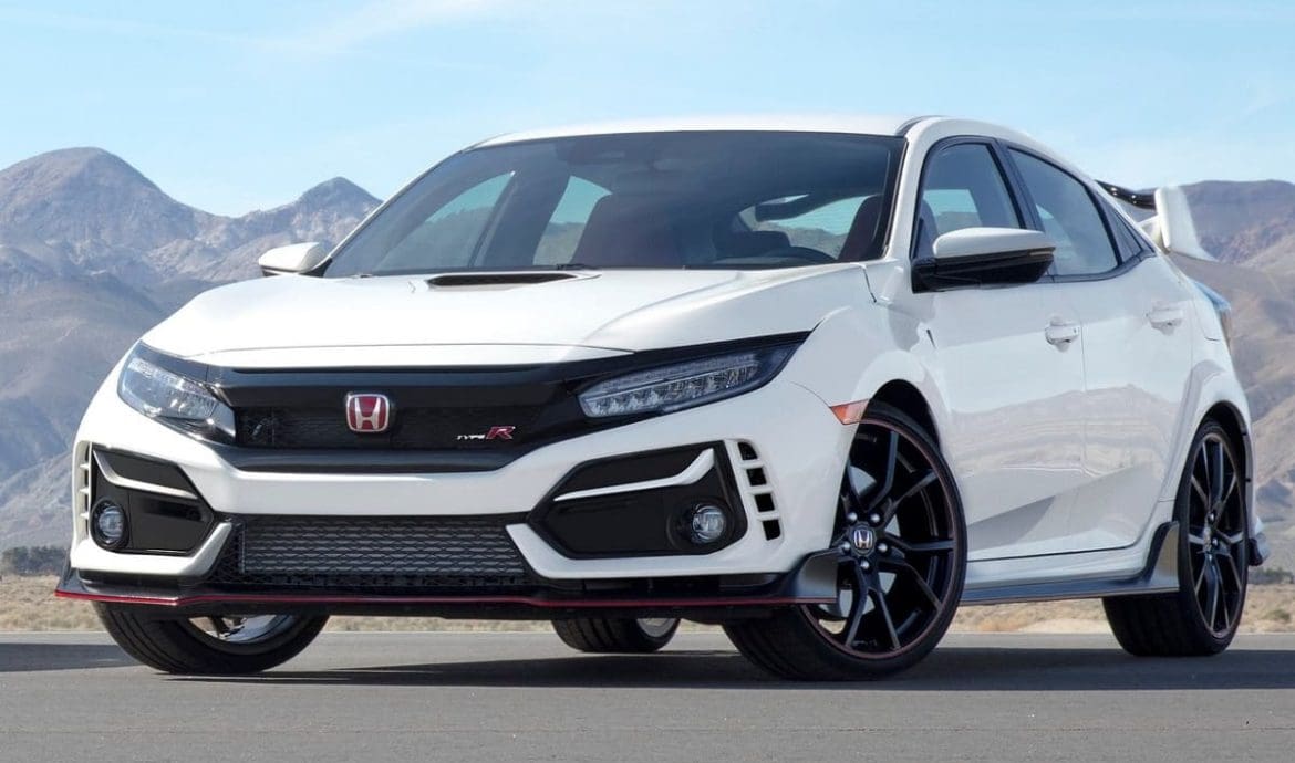 Honda Civic Typer R profilo anteriore