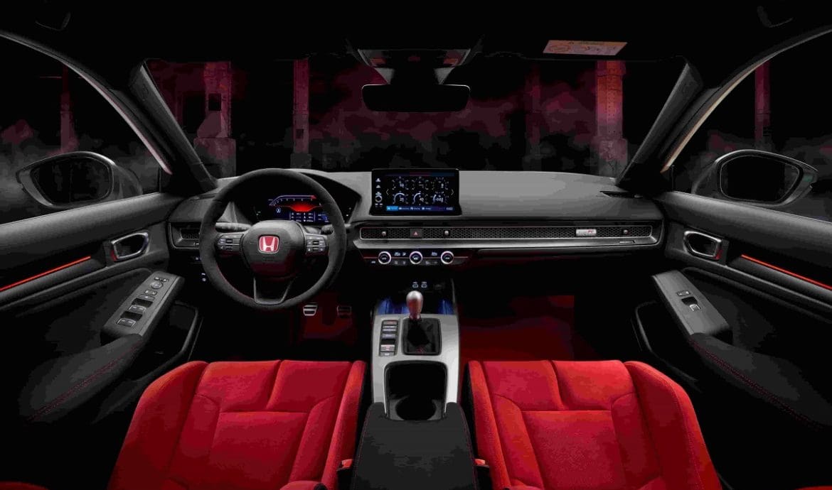 nuova Honda Civic Type R interni