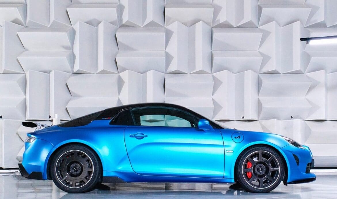 nuova alpine A110 R profilo