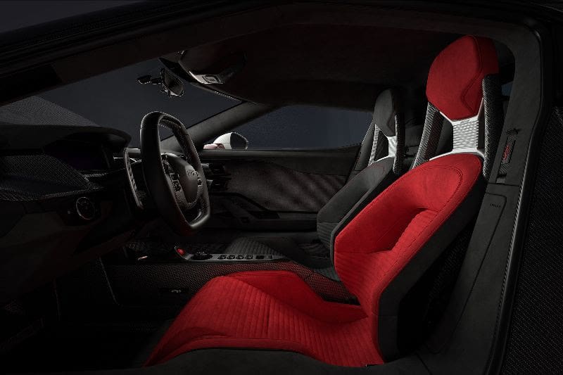 Interni Alcantara su Ford GT LM Edition