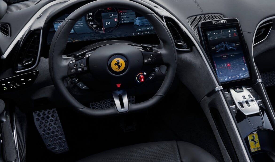 Ferrari Roma spider interni