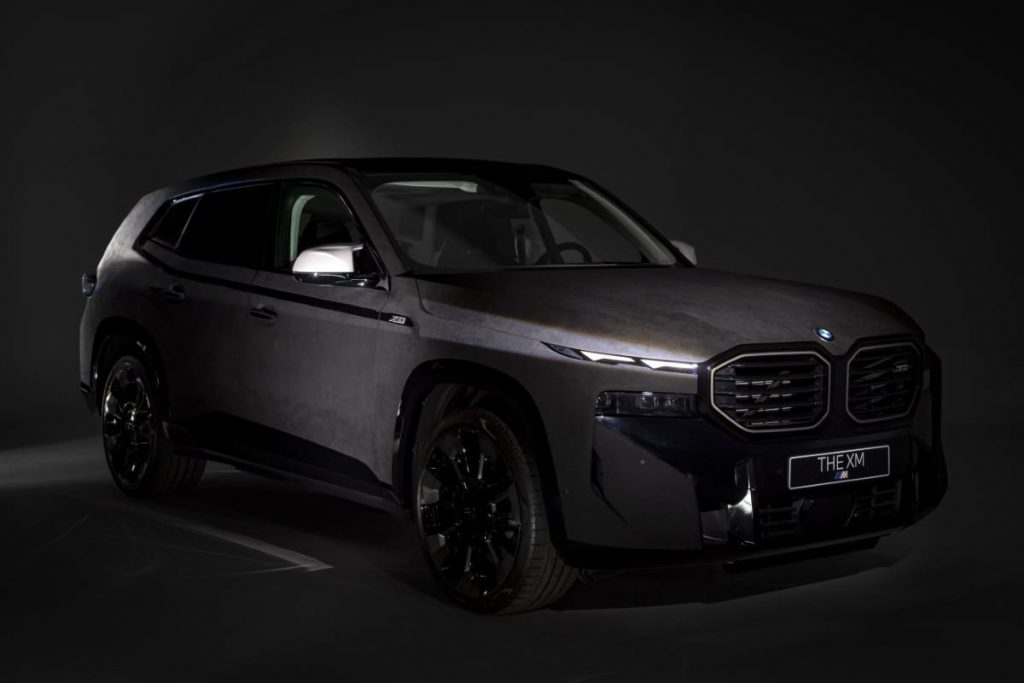 BMW XM con Alcantara