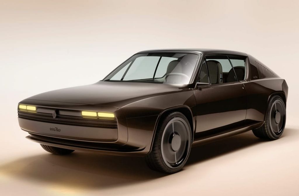 Renault R17 Electric Restomod Concept