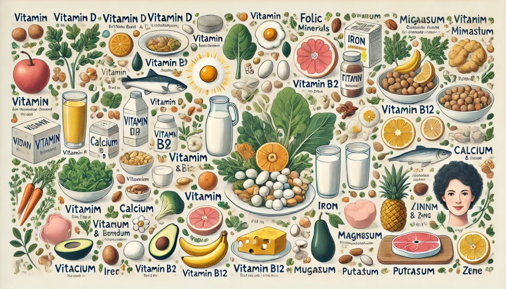 Quali sono i sali minerali e le vitamine più importanti per le donne?