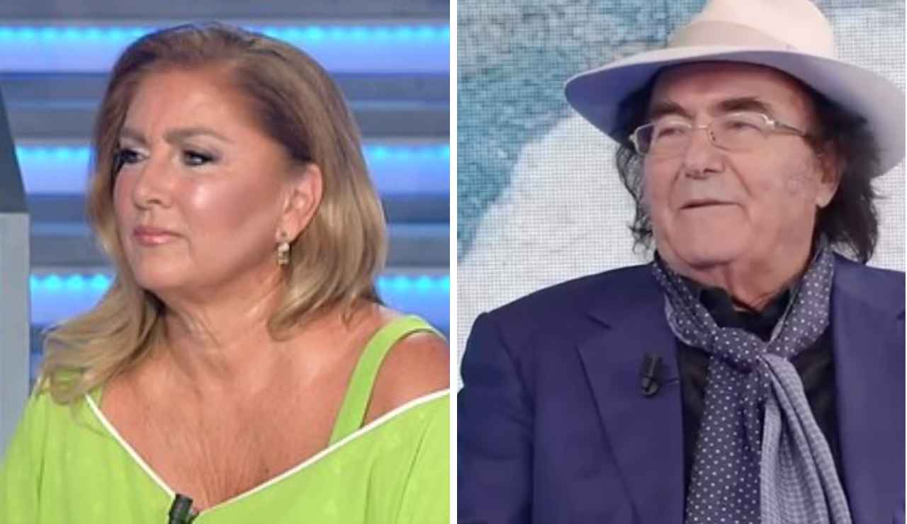 Albano Carrisi gelato da Romina Power - stylology.it.it (Fonte foto Rai Play)