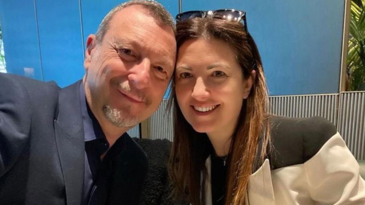 Amadeus e la moglie Giovanna Civitillo - Stylology.it