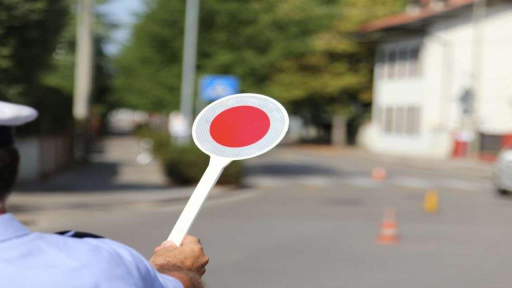 Posto di blocco per i conducenti