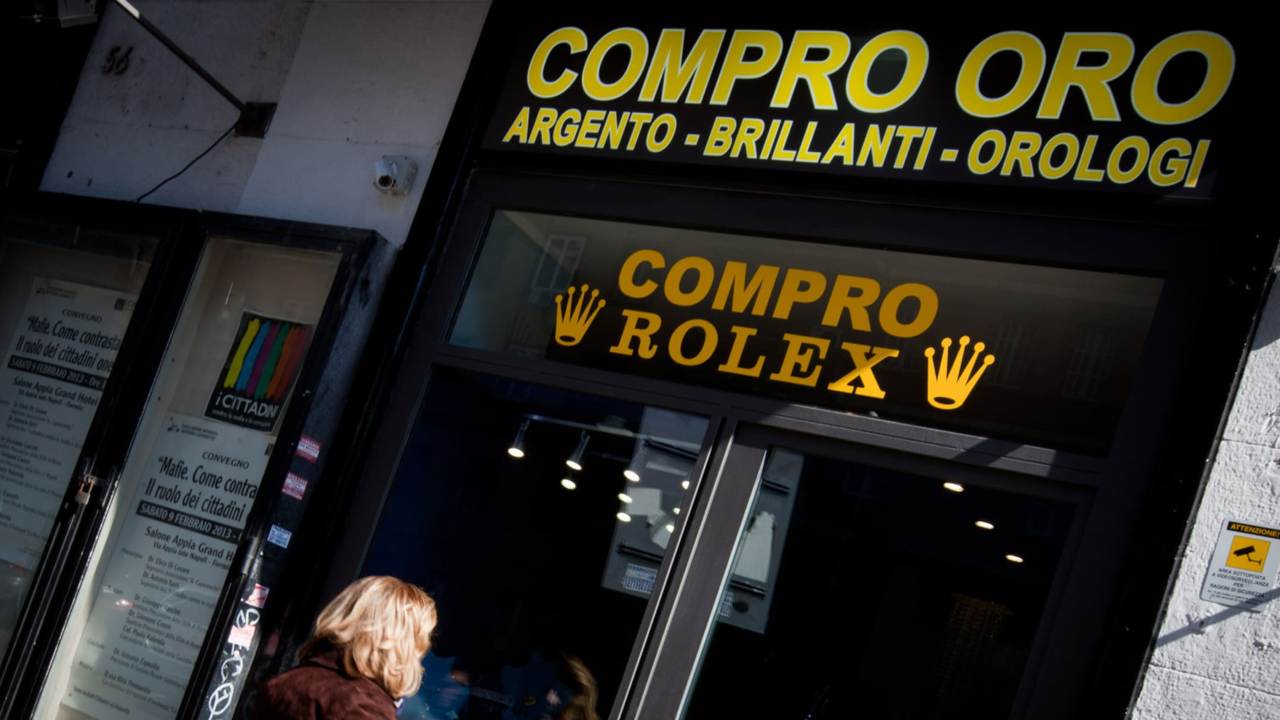 I compro oro sono sempre più presenti