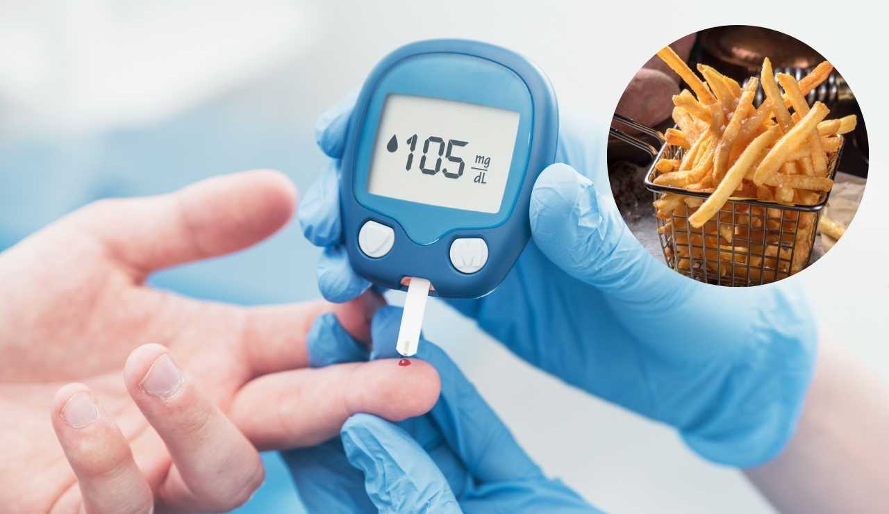 Diabete e patatine fritte - fonte_canva - Stylology.it