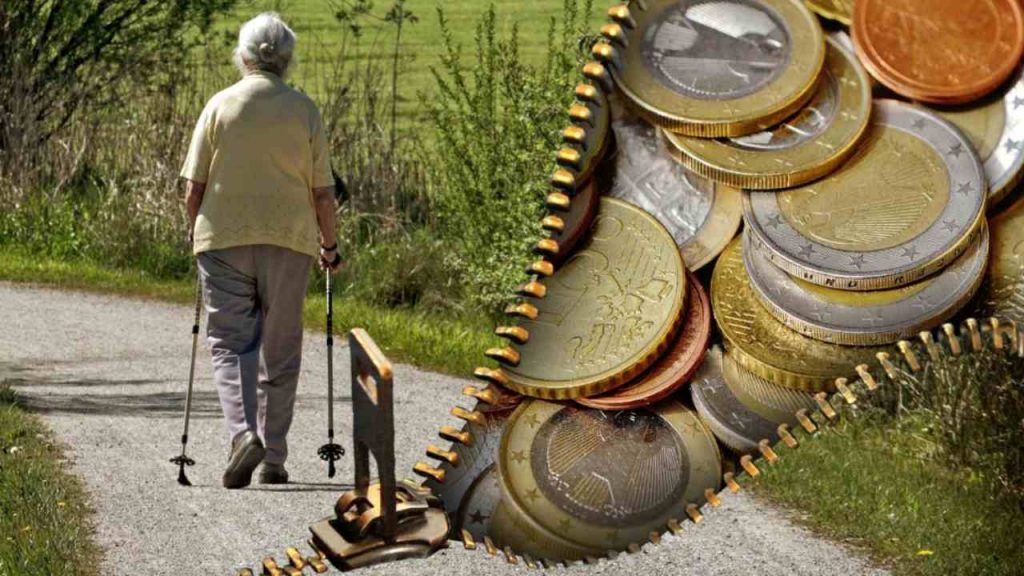 Il taglio sulla pensione per i pensionati