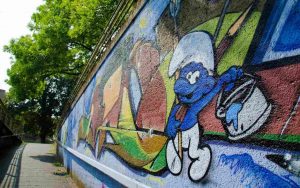 Imperdibile borgo dei puffi in Campania