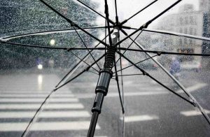 ombrello trasparente